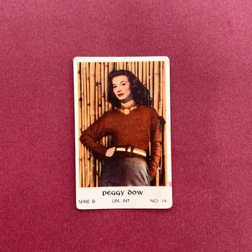 Peggy Dow — 1951 Serie B #14