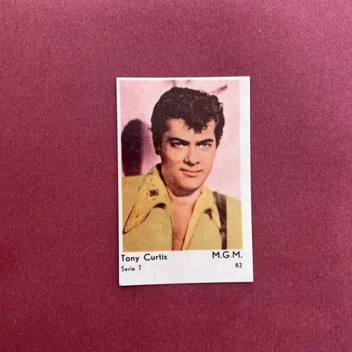 Tony Curtis — 1958 Serie T #62