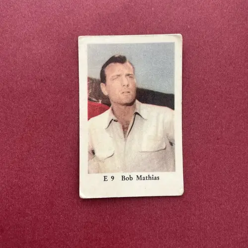 Bob Mathias — 1962 E #9