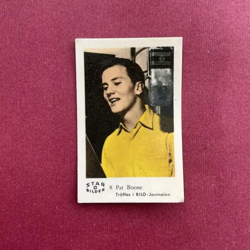 Pat Boone — 1963 Star Bilder D #8