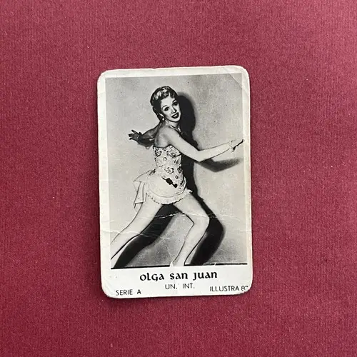 Olga San Juan — 1950 Serie A #87