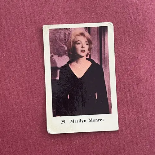 Marilyn Monroe — 1962 Nummer till vänster, nya #29