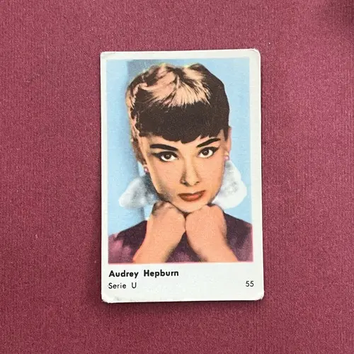 Audrey Hepburn — 1958 Serie U #55