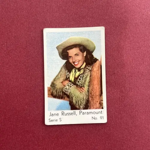 Jane Russell — 1957 Serie S #91