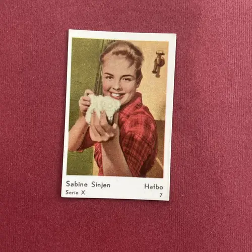 Sabine Sinjen — 1961 Serie X #7
