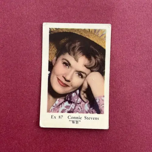 Connie Stevens — 1962 Ex #87