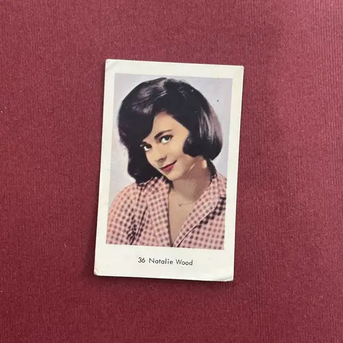 Natalie Wood — 1964 Mycket små nummer till vänster - mjukare papp #36