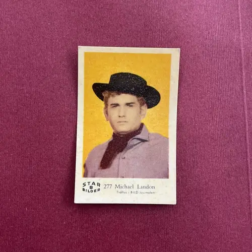 Michael Landon — 1962 Star Bilder B #277