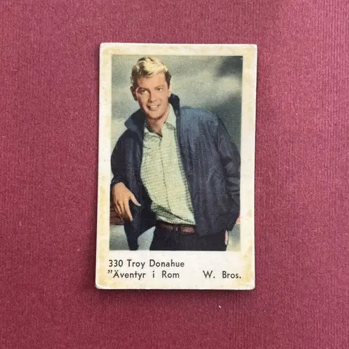 Troy Donahue — 1963 Mindre nummer till vänster, nya #330