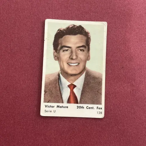 Victor Mature — 1958 Serie U #128