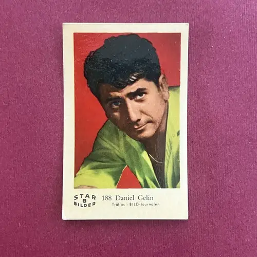 Daniel Gélin — 1962 Star Bilder B #188