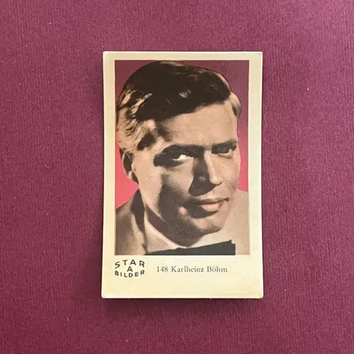 Karlheinz Böhm — 1962 Star Bilder A #148