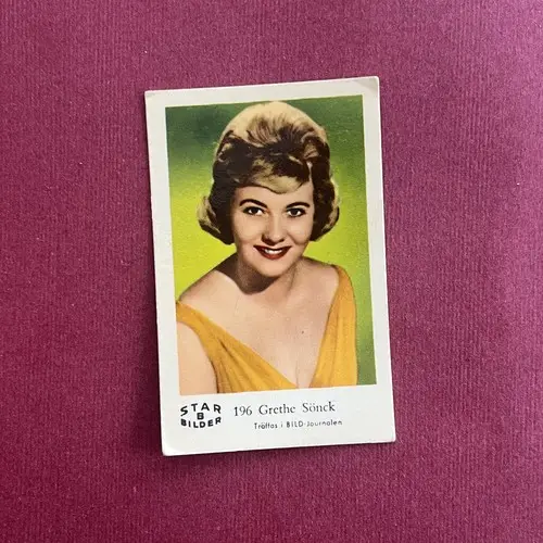 Grethe Sönck — 1962 Star Bilder B #196