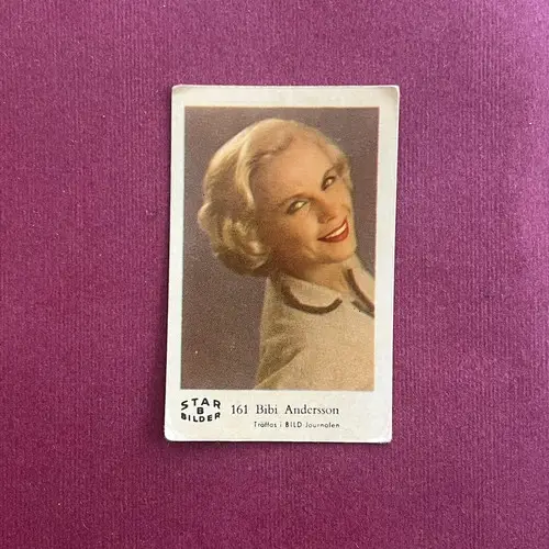 Bibi Andersson — 1962 Star Bilder B #161
