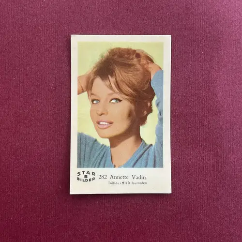 Annette Vadim — 1962 Star Bilder B #282