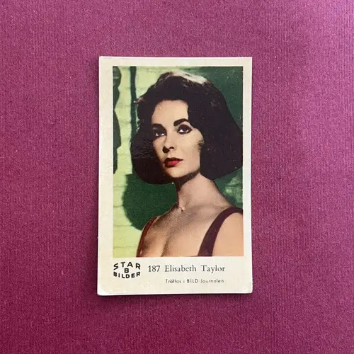 Elizabeth Taylor — 1962 Star Bilder B #187
