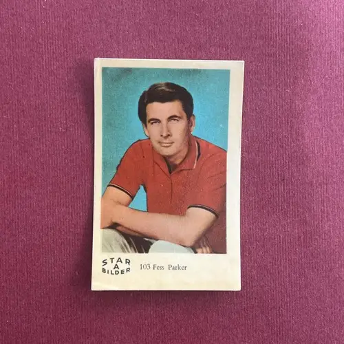 Fess Parker — 1962 Star Bilder A #103