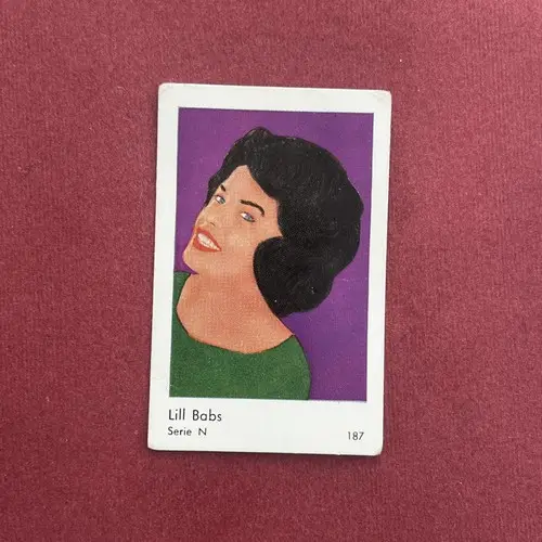 Lill-Babs — 1962 Serie N #187