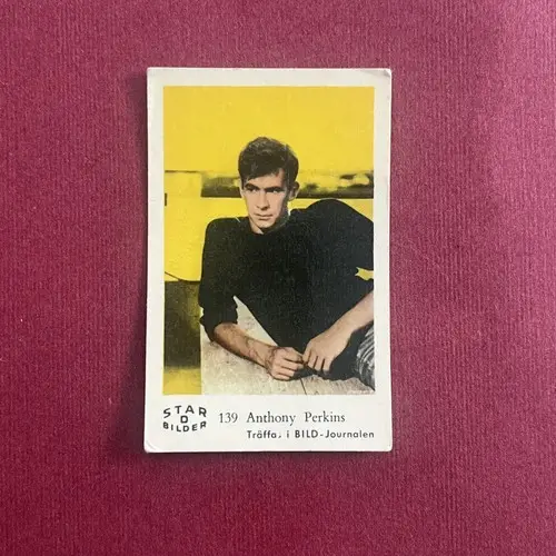 Anthony Perkins — 1963 Star Bilder D #139