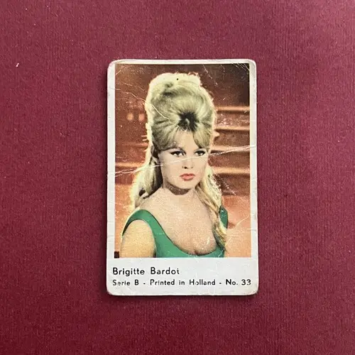 Brigitte Bardot — 1961 Serie B – Printed in Holland #33