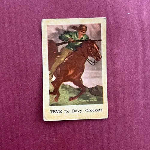 Davy Crockett — 1962 TEVE #75