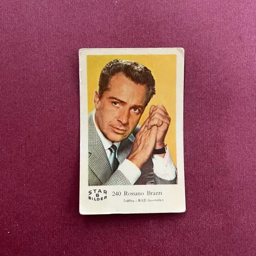 Rossano Brazzi — 1962 Star Bilder B #240