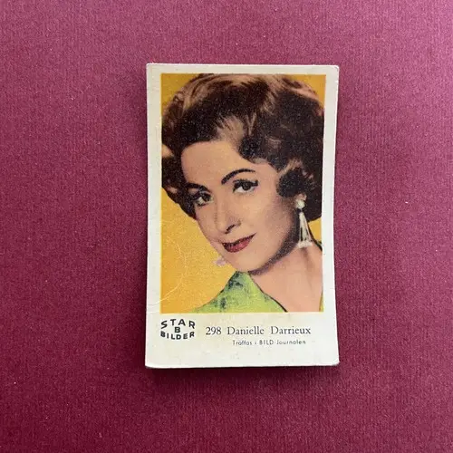 Danielle Darrieux — 1962 Star Bilder B #298