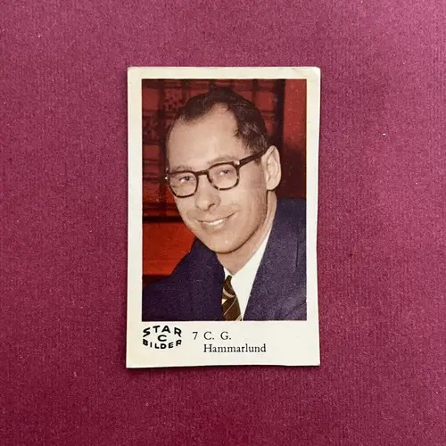 C. G. Hammarlund — 1962 Star Bilder C #7