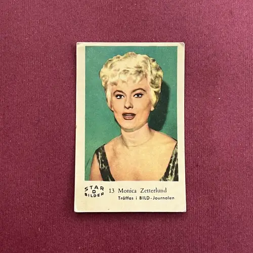 Monica Zetterlund — 1963 Star Bilder D #13