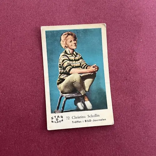 Christina Schollin — 1963 Star Bilder D #72