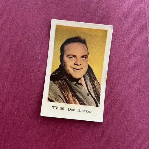Dan Blocker — 1962 TV #56