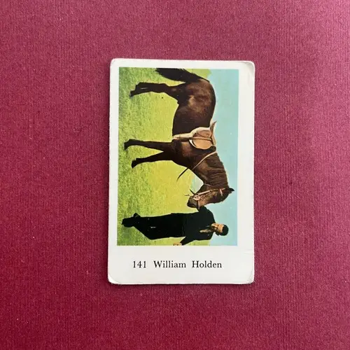William Holden — 1965 Nya nummerserien - vitare papp #141