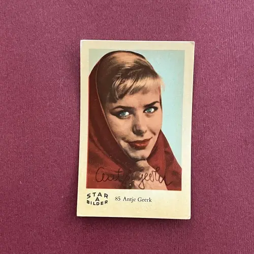 Antje Geerk — 1962 Star Bilder A #85