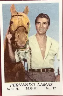Fernando Lamas — 1957 Serie H #12