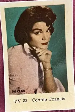 Connie Francis — 1962 TV Set #82