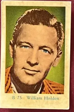 William Holden — 1960 B Set (Blue Text) #75
