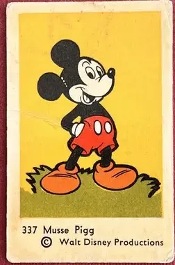 Musse Pigg — 1963 Numbered Set 4 (301-451) #337