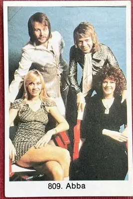 ABBA — 1978 Popbilder Period After Number IV #809