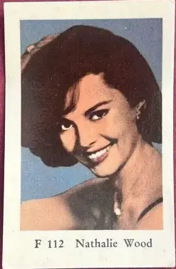 Natalie Wood — 1963 F Set (Straight Letters) #112