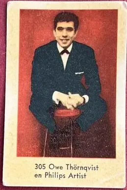 Owe Törnqvist — 1963 Numbered Set 4 (301-451) #305
