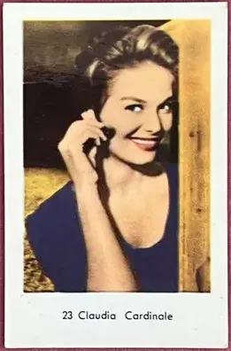 Claudia Cardinale — 1964 Numbered Set 2 (1-156) #23