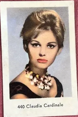 Claudia Cardinale — 1963 Numbered Set 4 (301-451) #440