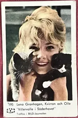 Lena Granhagen — 1963 Star Bilder E #195