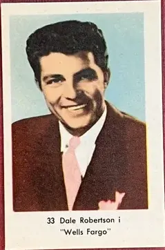 Dale Robertson — 1964 Numbered Set 2 (1-156) #33