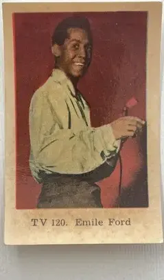 Emile Ford — 1962 TV #120