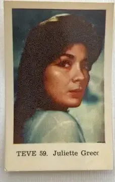 Juliette Greco — 1962 TEVE Set #59