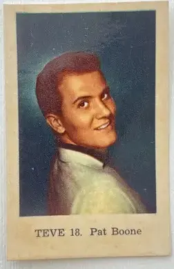 Pat Boone — 1962 TEVE Set #18