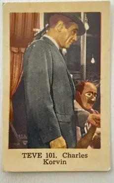 Charles Korvin — 1962 TEVE #101