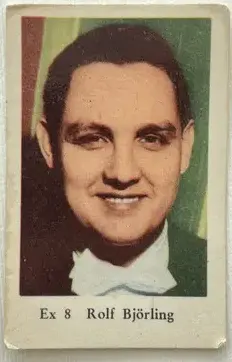Rolf Björling — 1962 Ex #8