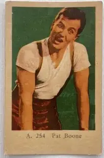 Pat Boone — 1959 A Set (Serif) #254